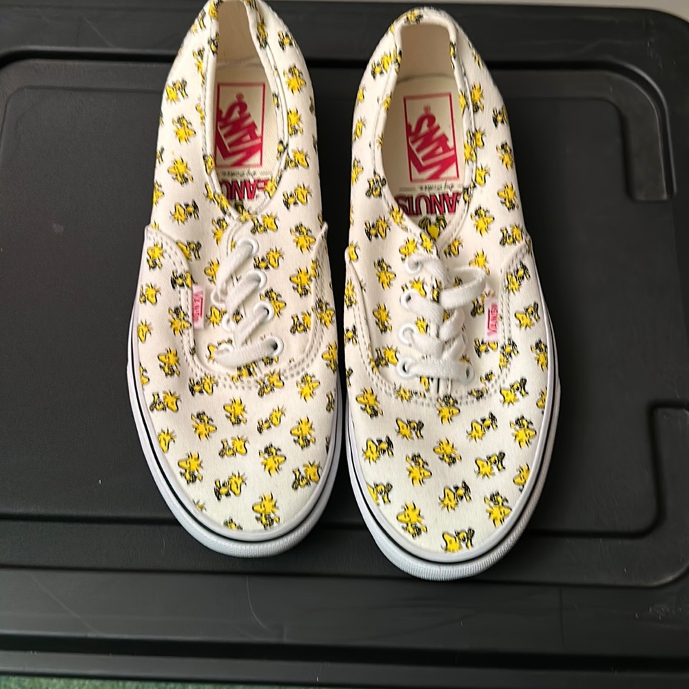 Peanuts Woodstock vans